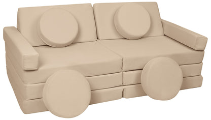 Modular Kids Sofa, Foam Blocks with Steering Wheel