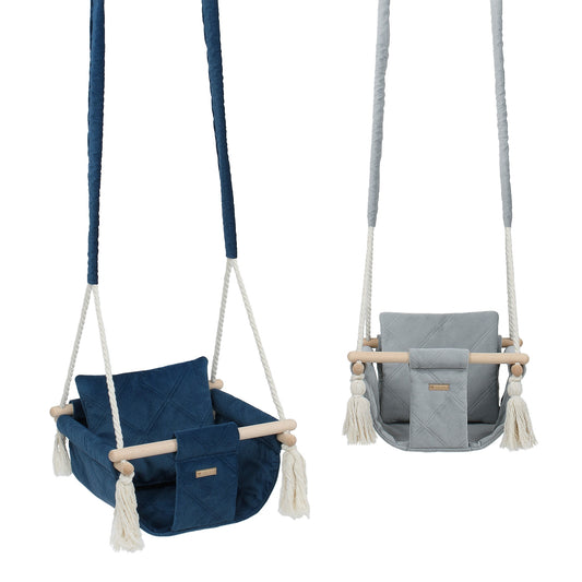 Baby Swing with Pillow, Velvet