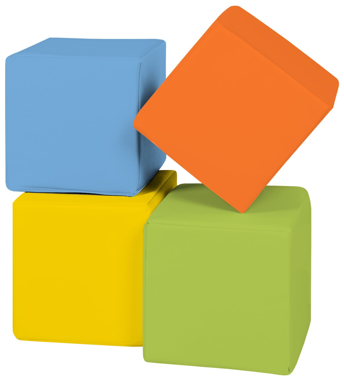 Velinda Foam Cube Set, 4 Blocks