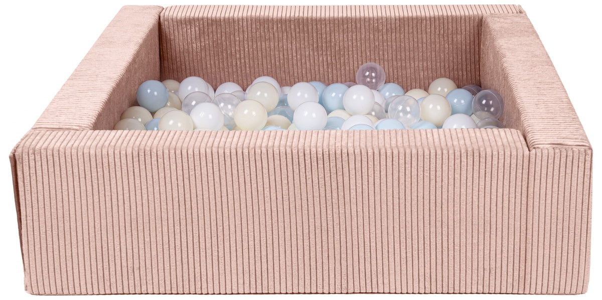 Velinda Corduroy Ball Pit with 200 Balls