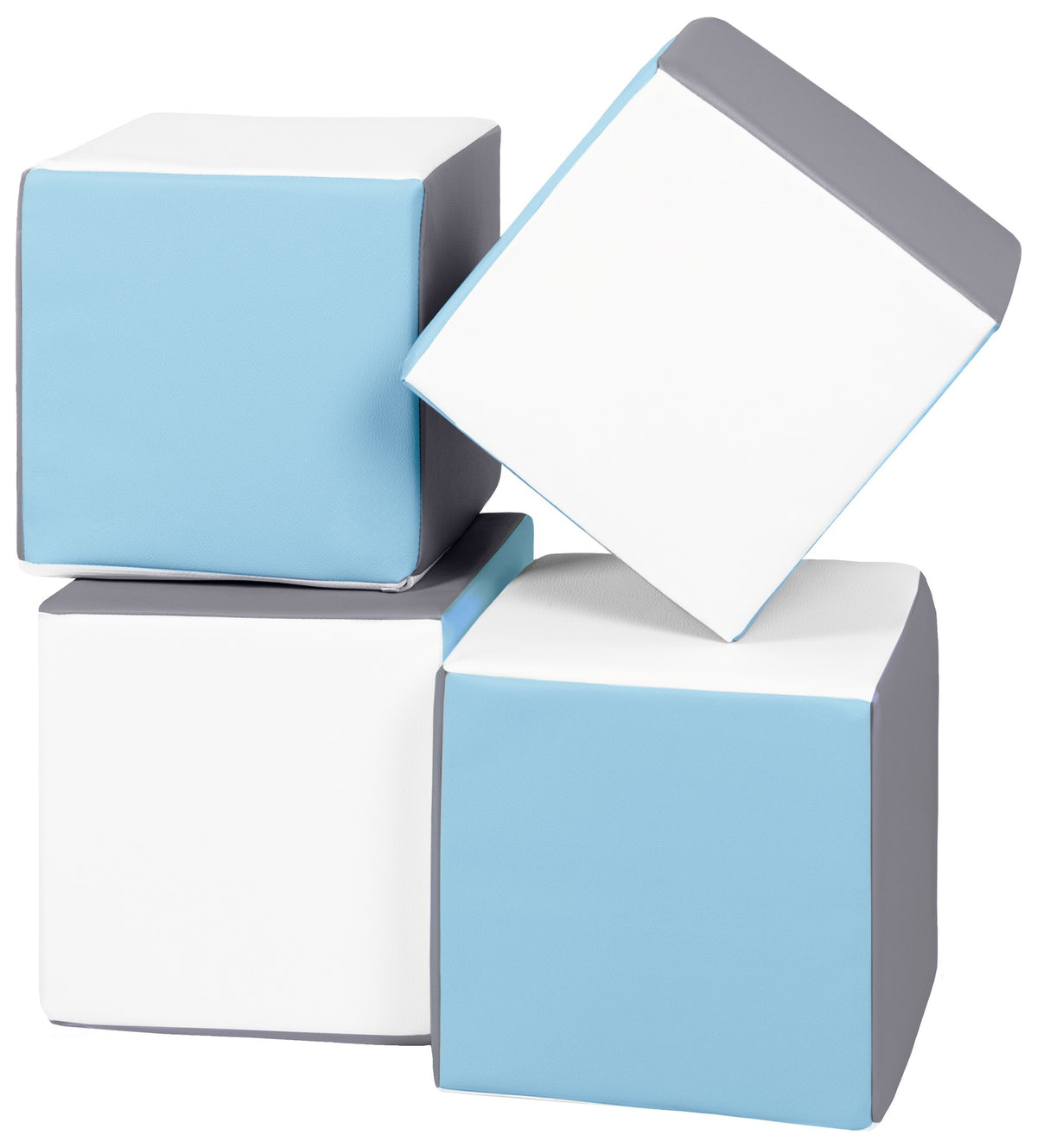 Velinda Foam Cube Set, 4 Blocks