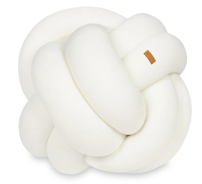 Velinda Knot Cushion - Soft Cotton - 30x30cm - Kids' Room Decor