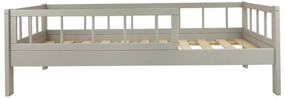 Velinda Kids Bed - Pine Wood - Safety Barriers - Universal Design - Fits 160x80cm Mattress