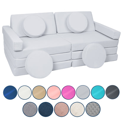 Modular Kids Sofa, Foam Blocks with Steering Wheel