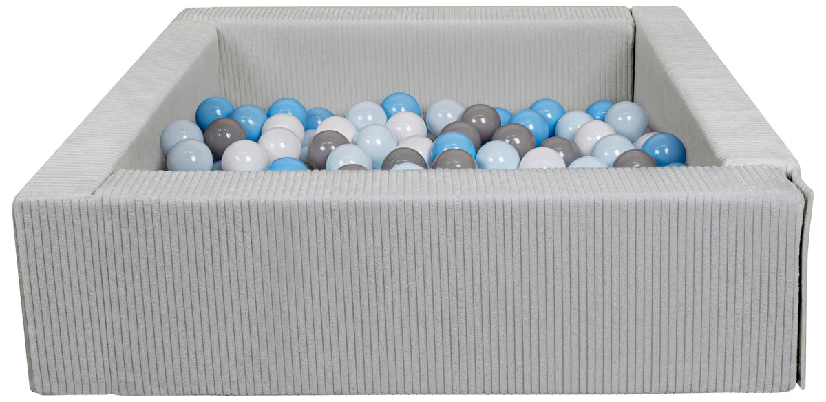 Velinda Corduroy Ball Pit with 200 Balls