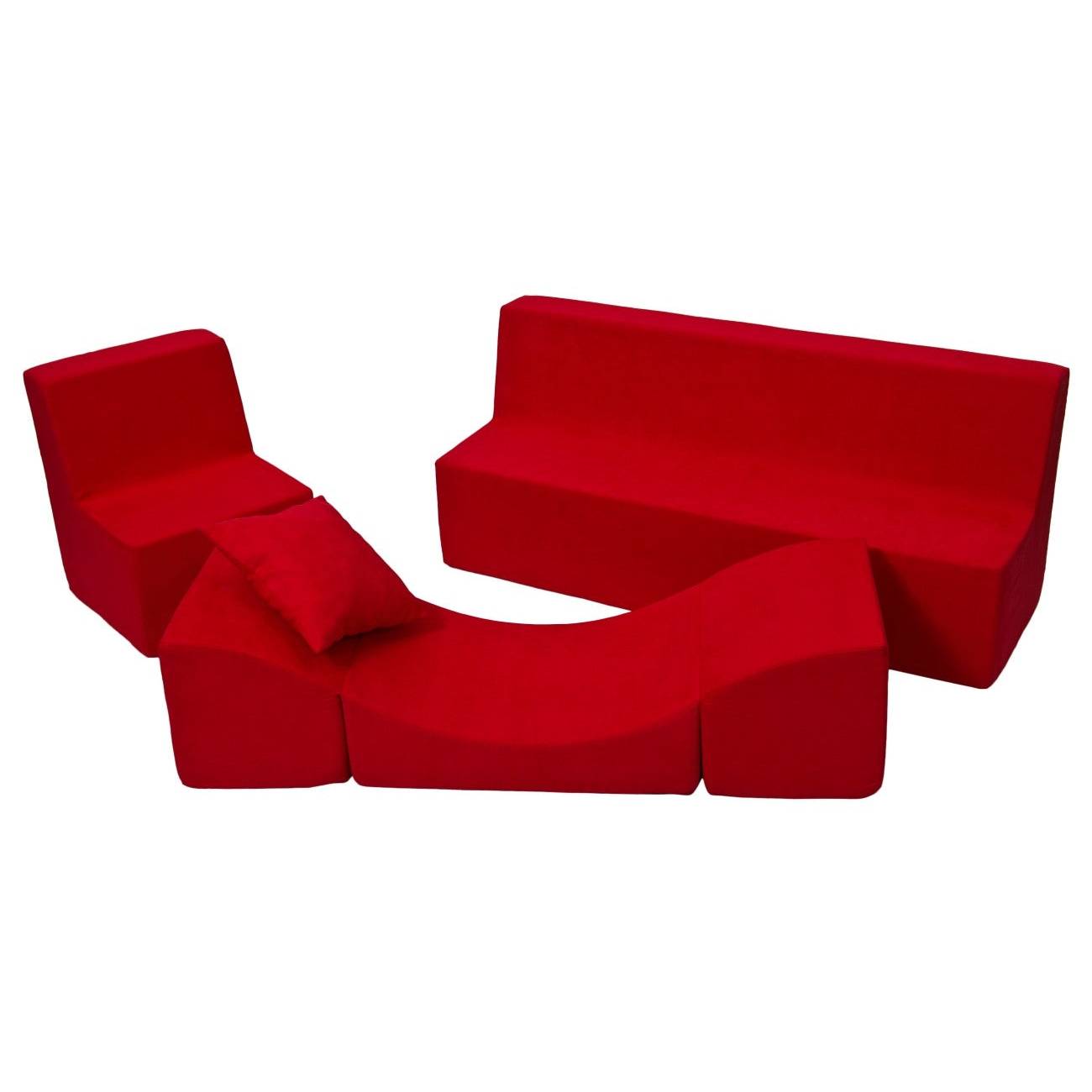 Velinda Kids' Room Seating Set - Chair - Sofa & Chaise Lounge