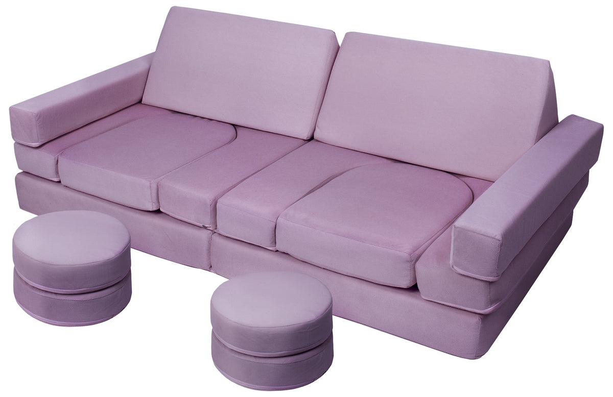 Modular Kids Sofa, Foam Blocks with Steering Wheel