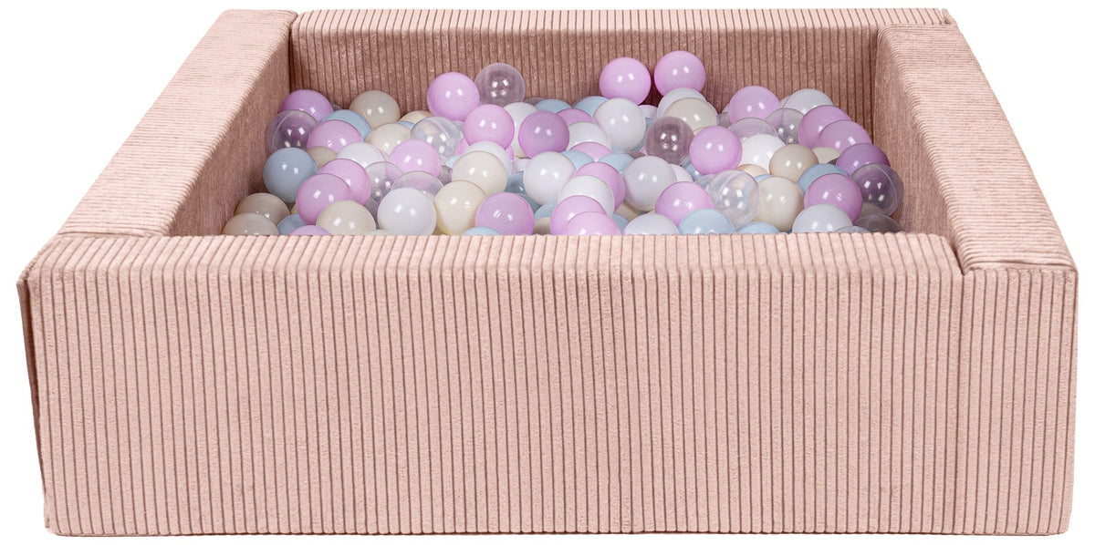 Velinda Corduroy Ball Pit with 300 Balls
