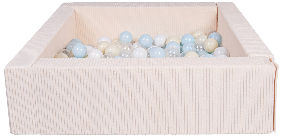 Velinda Corduroy Ball Pit with 200 Balls