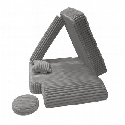 Churros Kids Play Armchair, 80cm, Moon Dust Grey