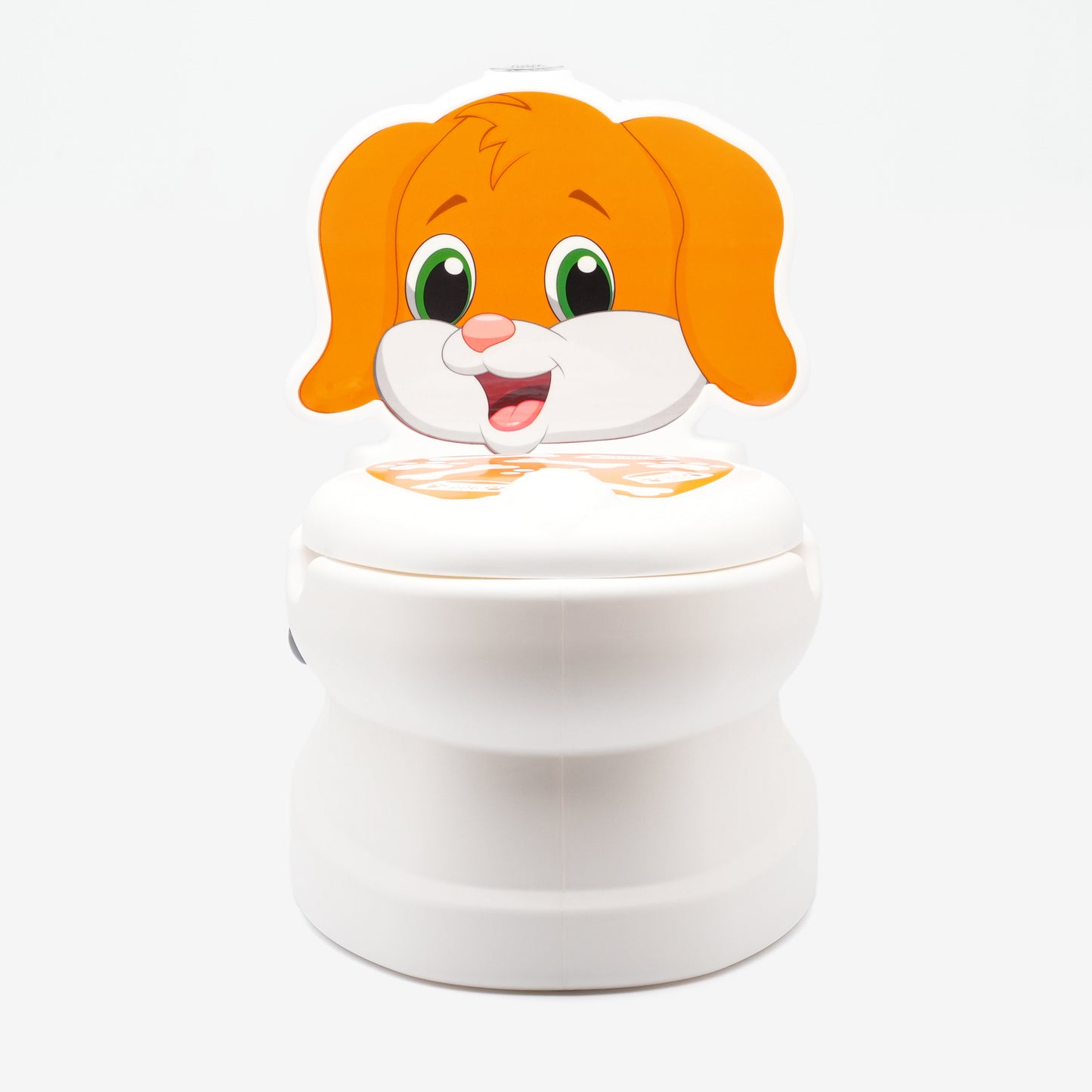 Potty Training Toilet for Boys and Girls with Lid Toilet Paper Holder and Flush Sound – Perfect for Toddler Potty Training