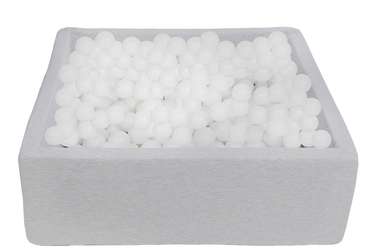 Velinda Soft Jersey Ball Pit with 450 Balls - 90x90cm, Baby & Kids Play Gift