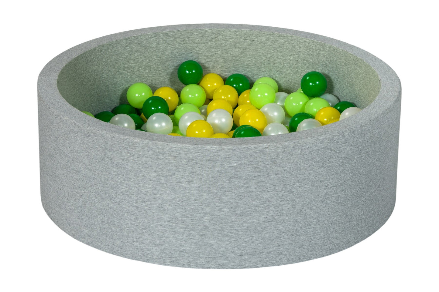 Velinda Soft Jersey Ball Pit with 200 Balls - Baby & Kids Play Gift - 90cm