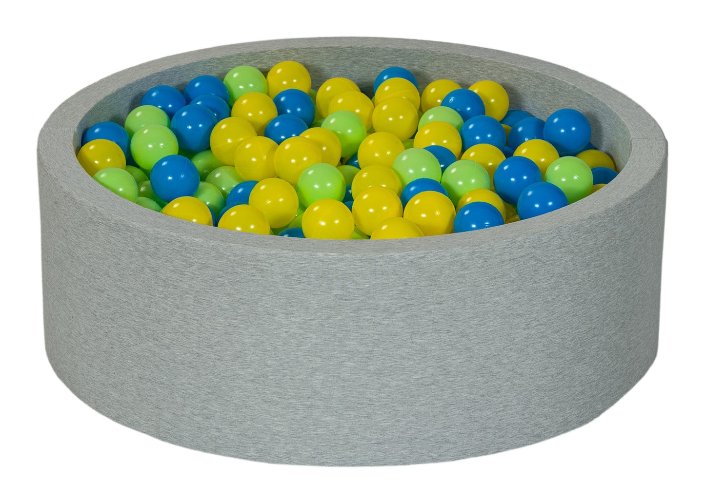 Velinda Soft Jersey Ball Pit with 450 Balls - Baby & Kids Play Gift - 90cm