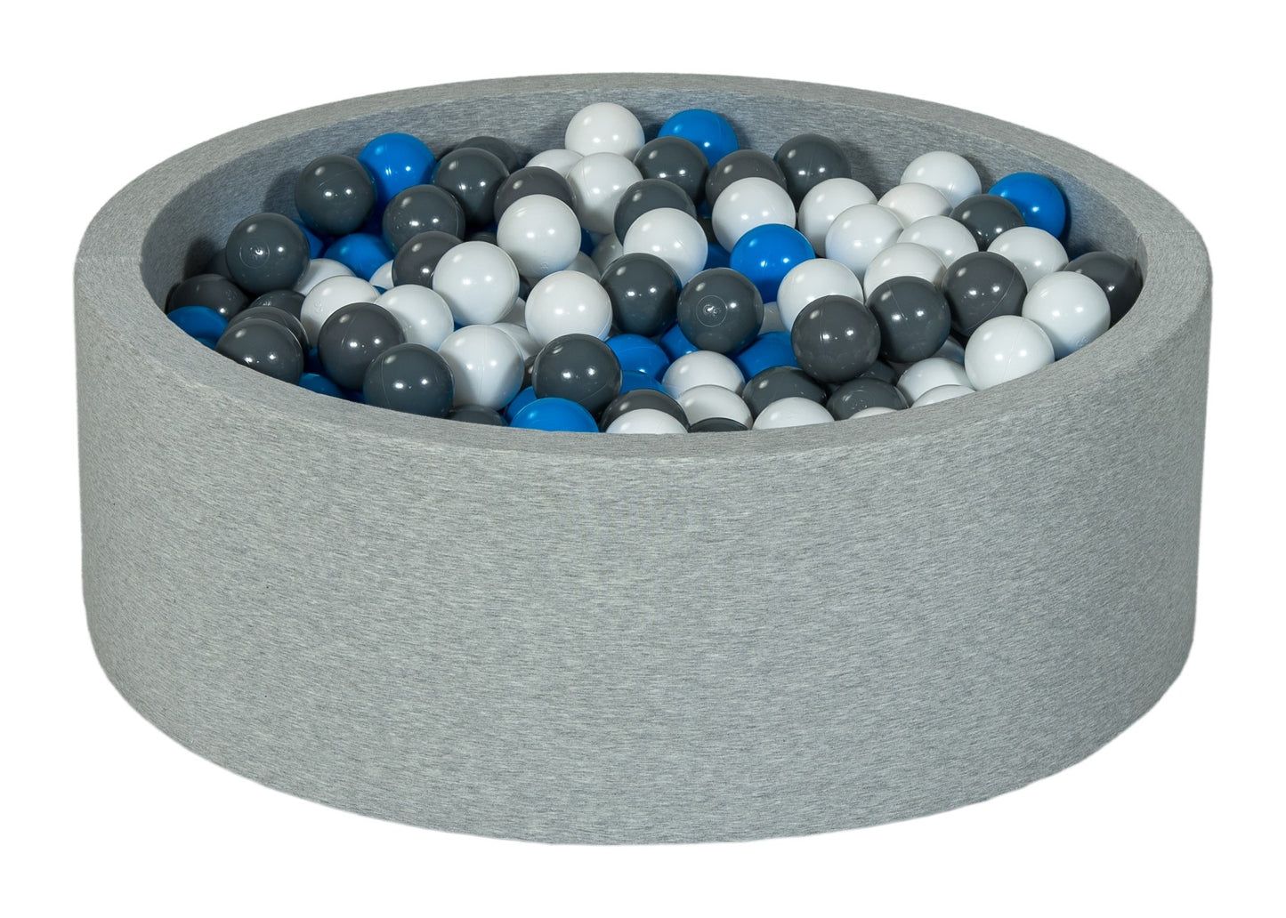 Velinda Soft Jersey Ball Pit with 450 Balls - Baby & Kids Play Gift - 90cm